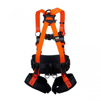 HS-55 Страховочная привязь BAZIS с интегрированным поясом и нагрудными кольцами для эвакуации